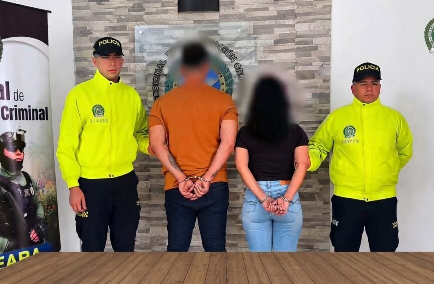 Capturan a pareja señalada de montar falsos choques para robar en Arauca