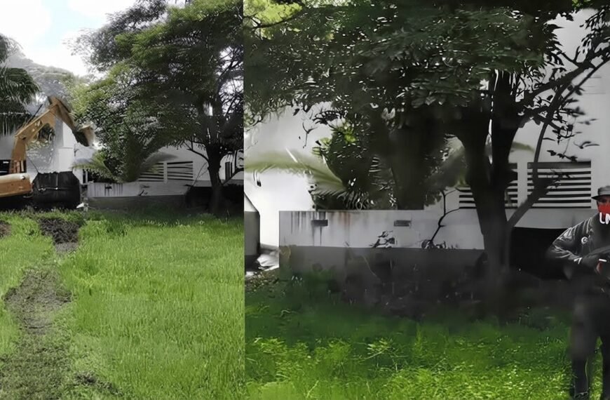 ELN demuele con maquinaria pesada lo que quedaba de la subestación de policía en Betoyes